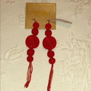 Red Chinese Lantern Kitsch earrings